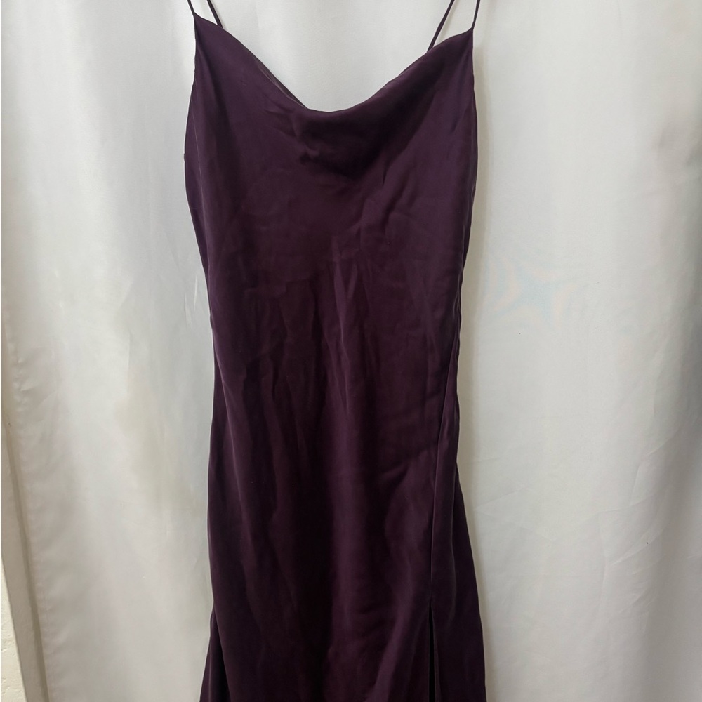 INTERMIX Deep Purple Midi Dress - Picture 7 of 13